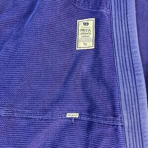 Moya Brand BJJ Gi A2H Blue Embroidered Love Hate Roses Rare Limited Edition MMA